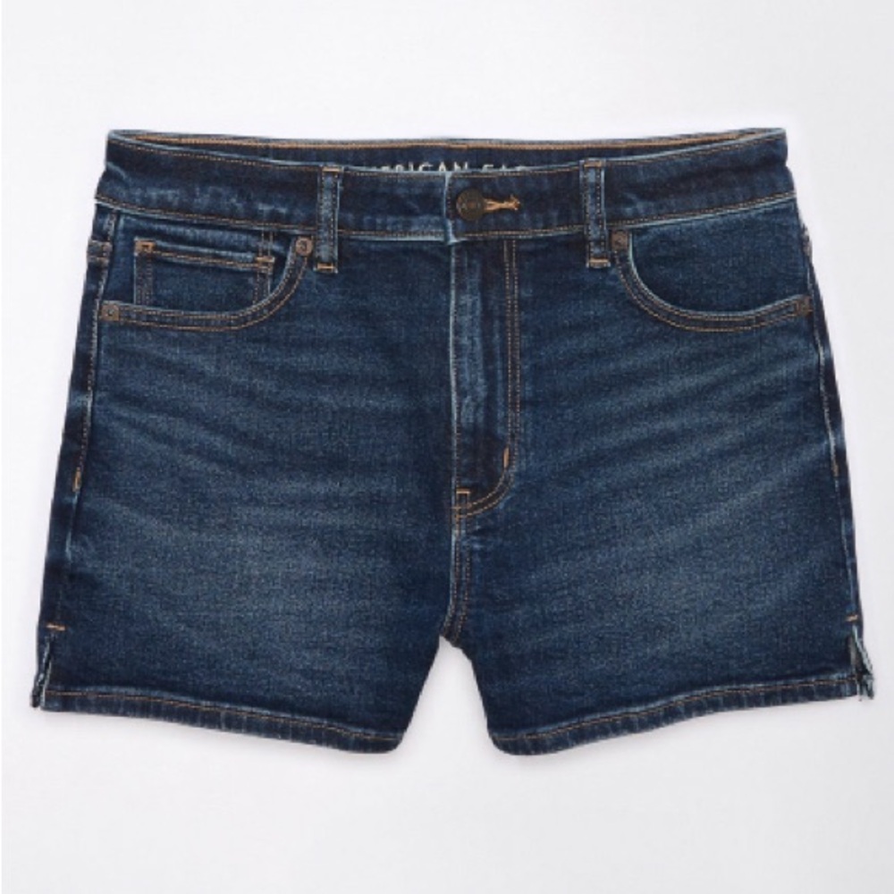 American eagle stretch denim mom short